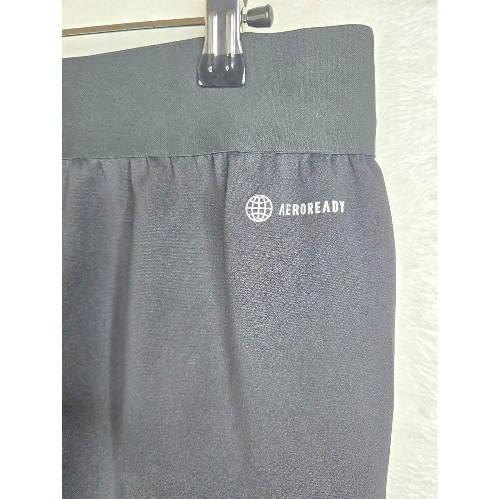 Adidas Tiro 23 Training Pants Mens M Black Slim Fit Soccer Athletic Zip Ankle